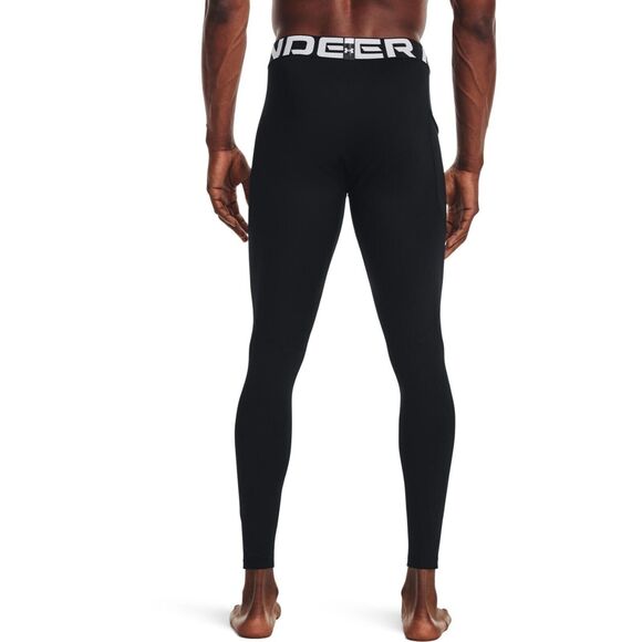 Under Armour 1366075-001 Men's Sz M Black ColdGear Armour Compression Leggings - Picture 7 of 8